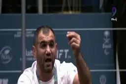 یونس امامی طلای کشتی آزاد را بر گردن آویخت + ویدیو