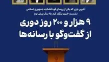۹ هزار و ۲۰۰ روز دوری از گفت‌وگو با رسانه‌ها