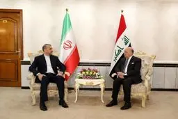 Iranian FM meets Iraqi counterpart in Baghdad