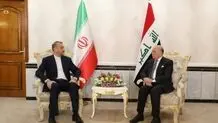 Iranian FM meets Iraqi counterpart in Baghdad