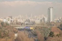 وضعیت هوای تهران همچنان نارنجی است/ ۱۰ نقطه در وضعیت قرمز

