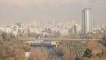 وضعیت هوای تهران همچنان نارنجی است/ ۱۰ نقطه در وضعیت قرمز

