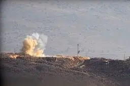 حمله موشکی از خاک لبنان به شمال فلسطین

