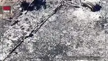 اولین تصاویر هوایی از مکان انهدام هواپیمای آمریکایی