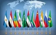 عکس یادگاری شرکت کنندگان در هفدهمین اجلاس سران کشورهای عضو بریکس 