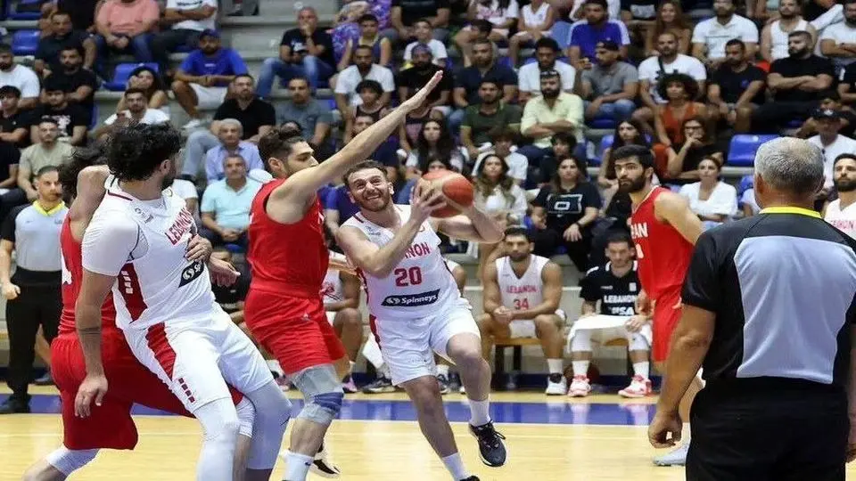 شکست دوباره بسکتبال ایران برابر لبنان

