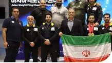 تیم ملی وزنه‌برداری ایران با حمایت همراه اول قهرمان آسیا شد
