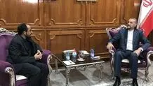 دیدار مذاکره کننده ارشد دولت نجات ملی یمن با وزیر خارجه ایران در عمان

