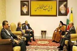 امیرعبداللهیان و سید حسن نصرالله دیدار کردند

