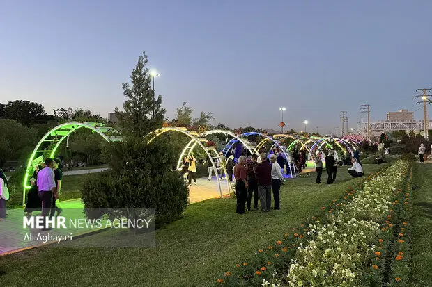 افتتاحیه جشنواره گل ها در ارومیه
