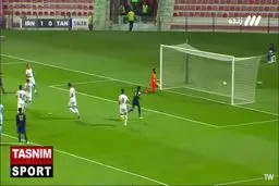 گل اول ایران به تانزانیا را ببینید + ویدئو