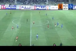 گل دوم استقلال به مس شهربابک+ ویدئو
