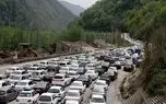 ترافیک خودرویی در جاده‌های کندوان و هراز سنگین است