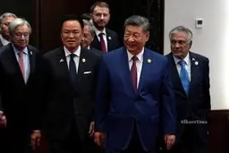 رئیس‌جمهور چین در دیدار با دبیرکل سازمان ملل: جهان نباید به «قانون جنگل» بازگردد