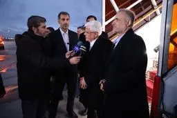 عارف مسکو را به مقصد تهران ترک کرد

