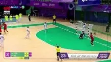 مسمومیت در بازی فوتسال ایران و ازبکستان + ویدیو