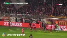گل دوم بایرن مونیخ به یونیون برلین توسط هری کین+ ویدئو