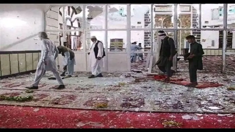 انفجار در مسجد شیعیان کابل با ۱۰ شهید و ۱۵ زخمی