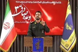 سرهنگ دوم پاسدار ایمان تاجیک، سخنگوی عملیات «وعده صادق ۳» شد
