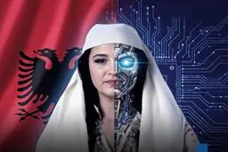 یک ربات در آلبانی وزیر شد 