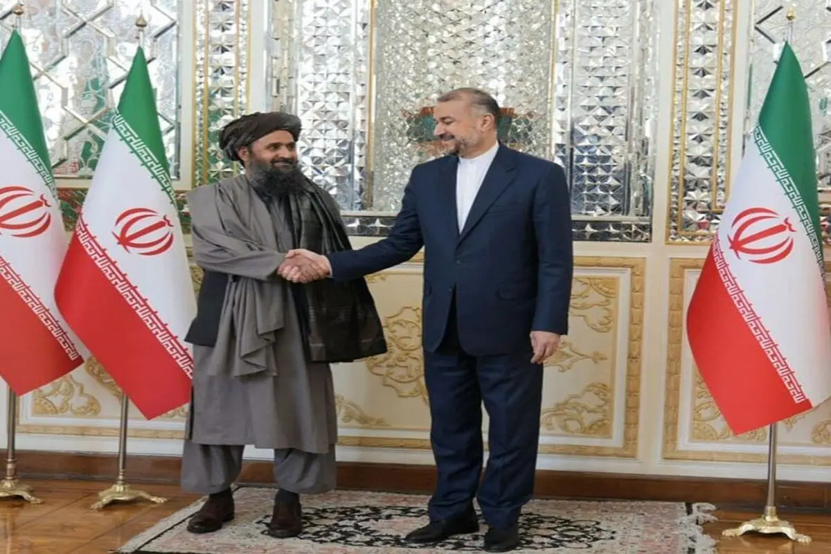 دیدار امیرعبداللهیان با معاون نخست‌وزیر افغانستان