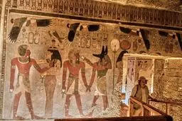 مقبره فرعون پس از ۲۰ سال به روی عموم مردم باز شد