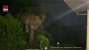 بارش شدید باران در بابلسر+ ویدئو