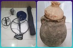 اشیای ۵ هزار ساله در داراب فارس کشف شد
