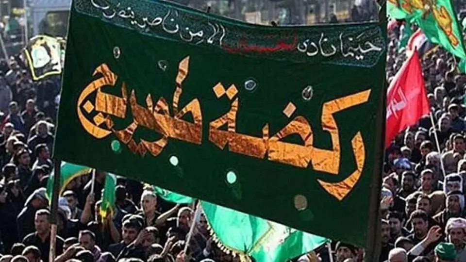 آتش زدن خیمه‌ در اوج حماسه رکضه طویریج + ویدئو