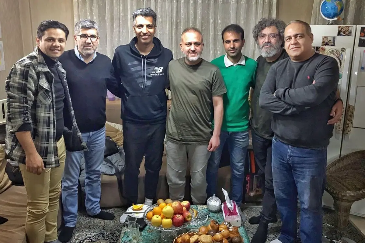 دیدار عادل فردوسی‌پور با احسان پیربرناش