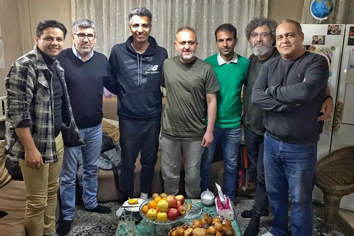 دیدار عادل فردوسی‌پور با احسان پیربرناش