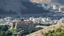 آسیب جنگ به قلعه فلک الافلاک خرم آباد