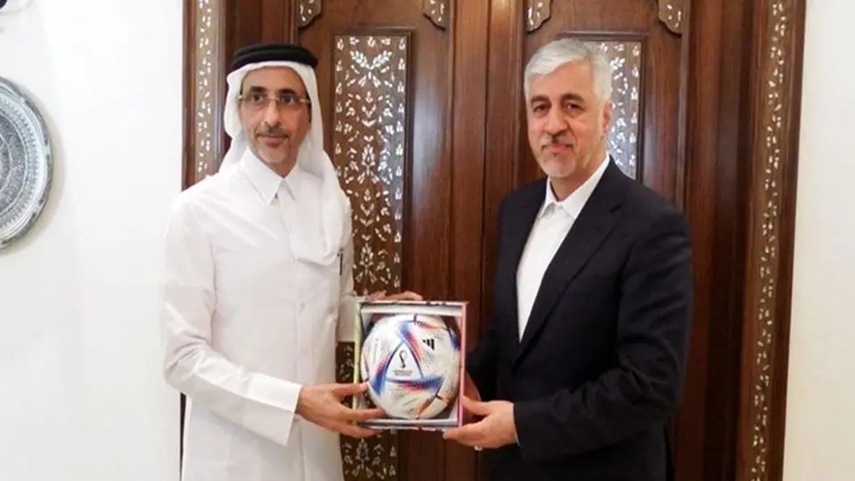 قطر تعلن استعدادها لتطویر التعاون الریاضي مع ایران