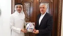قطر تعلن استعدادها لتطویر التعاون الریاضي مع ایران
