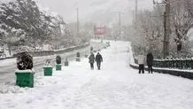 هوای سرد در توچال و فیروزکوه