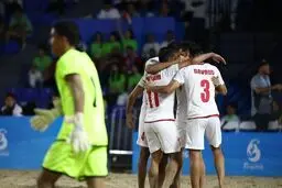 ضرب هشتمین طلا برای ایران با قهرمانی تیم ملی فوتبال ساحلی 