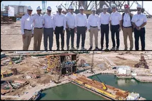 نخستین گام عملی برای توسعه میدان مشترک گازی فرزاد‌ با عربستان