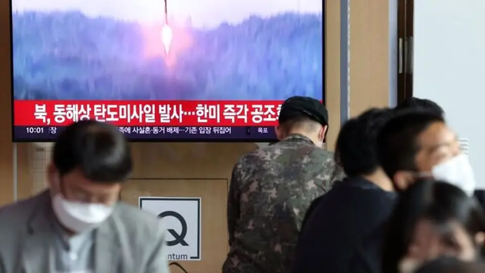 کره‌شمالی برای دومین روز متوالی موشک‌ شلیک کرد