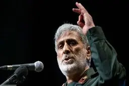 هشدار جدی سردار قاآنی به نخست وزیر عراق
