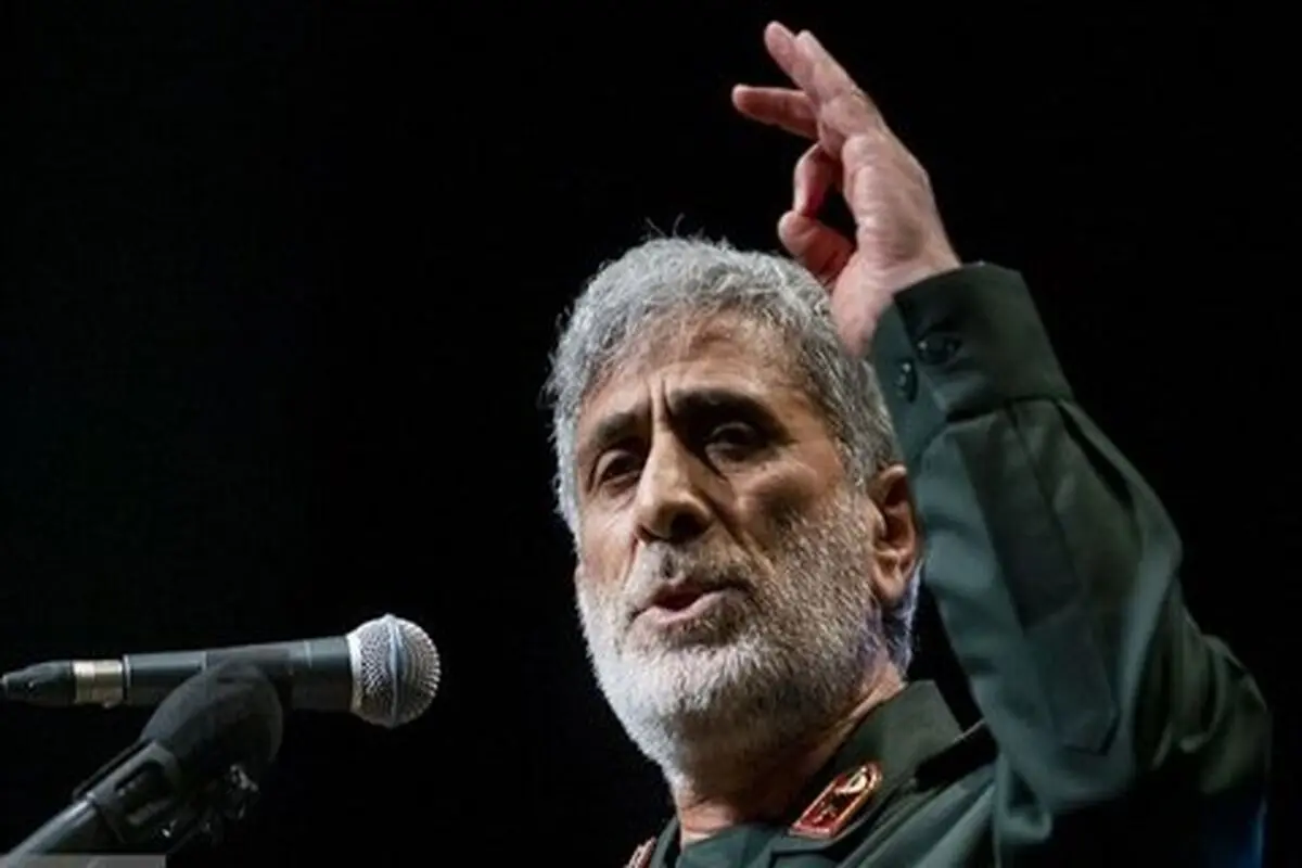 هشدار جدی سردار قاآنی به نخست وزیر عراق