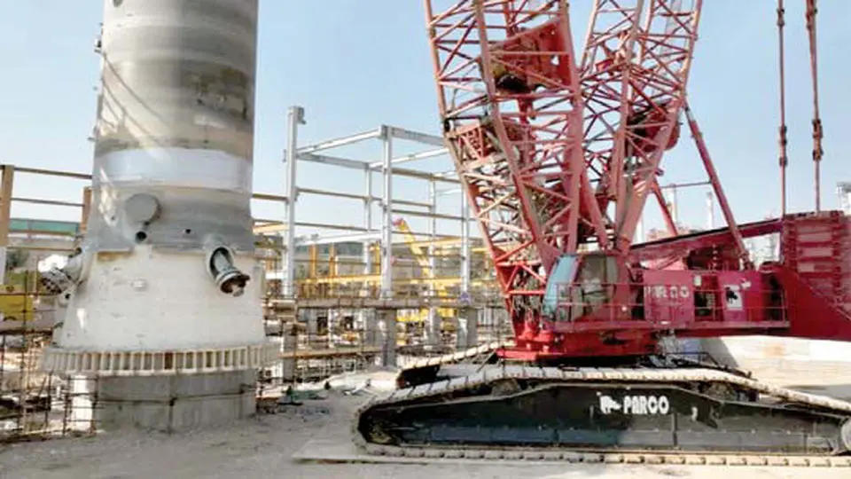 رآکتور  پروژه زیست‌محیطی تصفیه نفت سفید شرکت اکسیر  ایرانیان نصب شد
