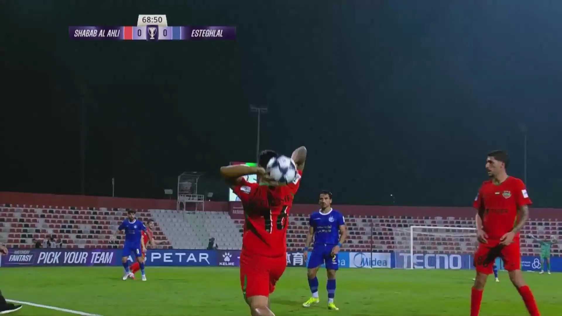 گل اول شباب الاهلی به استقلال+ ویدئو