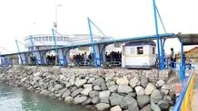 شرایط جوی و دریایی نامساعد، بندر مسافری قشم را تعطیل کرد