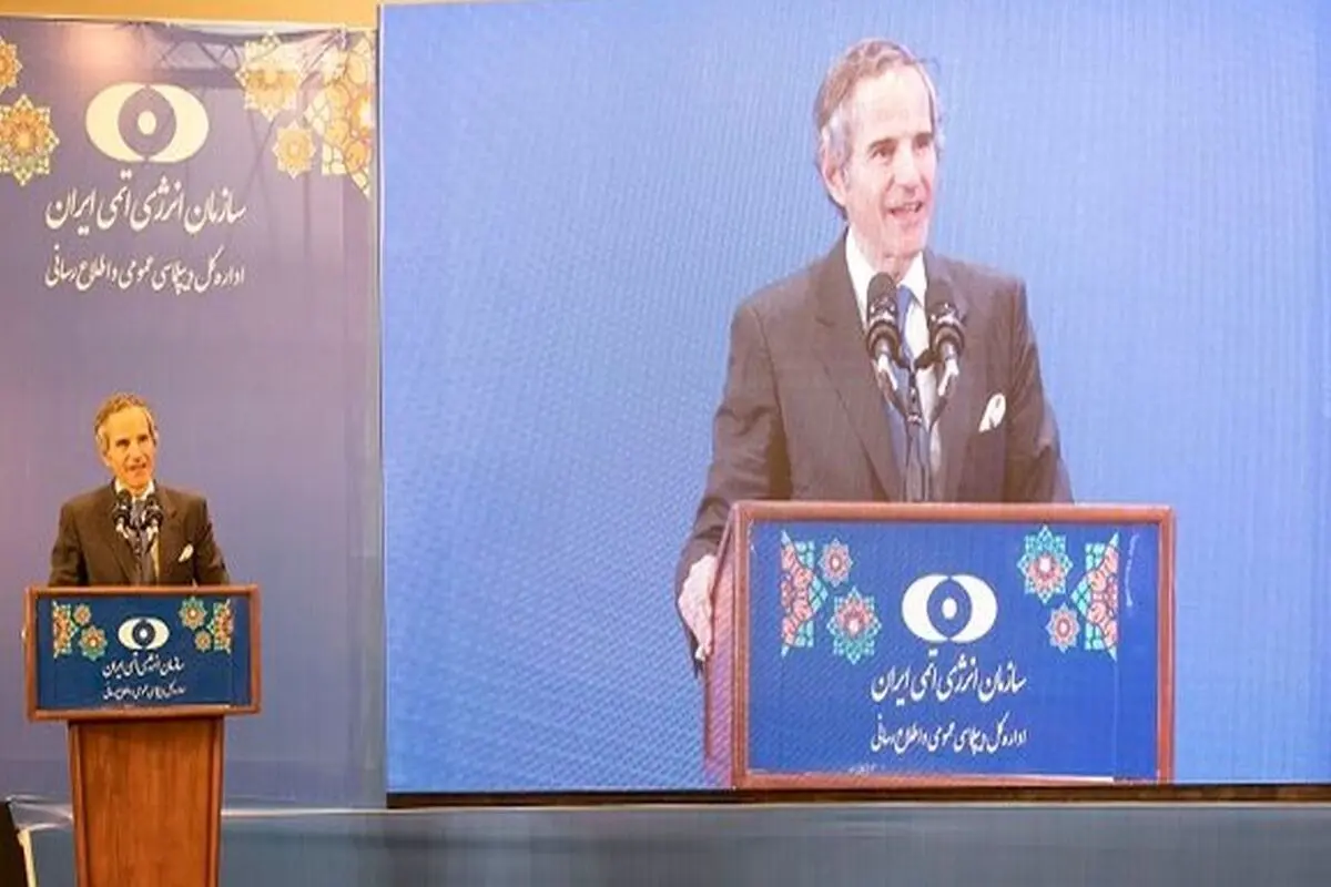 گروسی: کار با ایران ادامه دارد/  با همکاری ایران داروهای هسته‌ای را تولید می‌کنیم/  توافق امروز ما به برجام هم کمک خواهد کرد