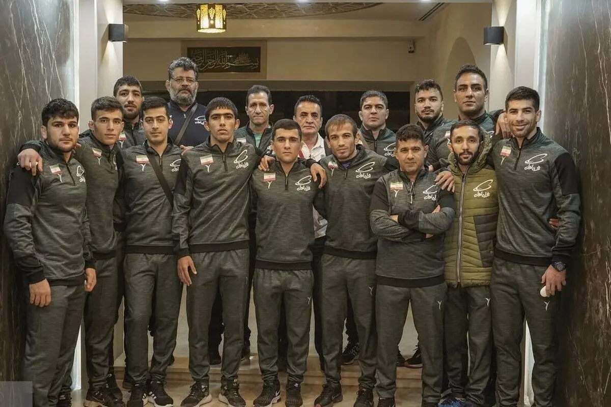 تیم ملی کشتی فرنگی ایران نایب قهرمان آسیا شد 