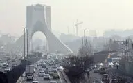  تشدید آلودگی هوای تهران در شبانه‌روز اخیر

