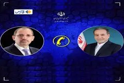 گفتگوی عراقچی با وزیر خارجه اردن