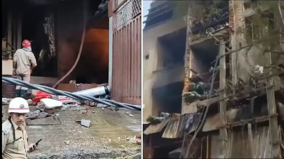 ۴ نفر در آتشسوزی در بمبئی هند کشته شدند