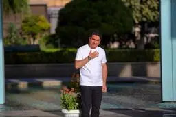 همایون شجریان عزادار شد + عکس