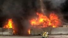 وقوع آتش‌سوزی سنگین در بیمارستان بقایی اهواز‌